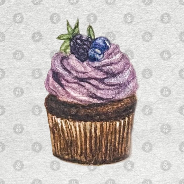 Blueberry Cupcake by Suriartaddict